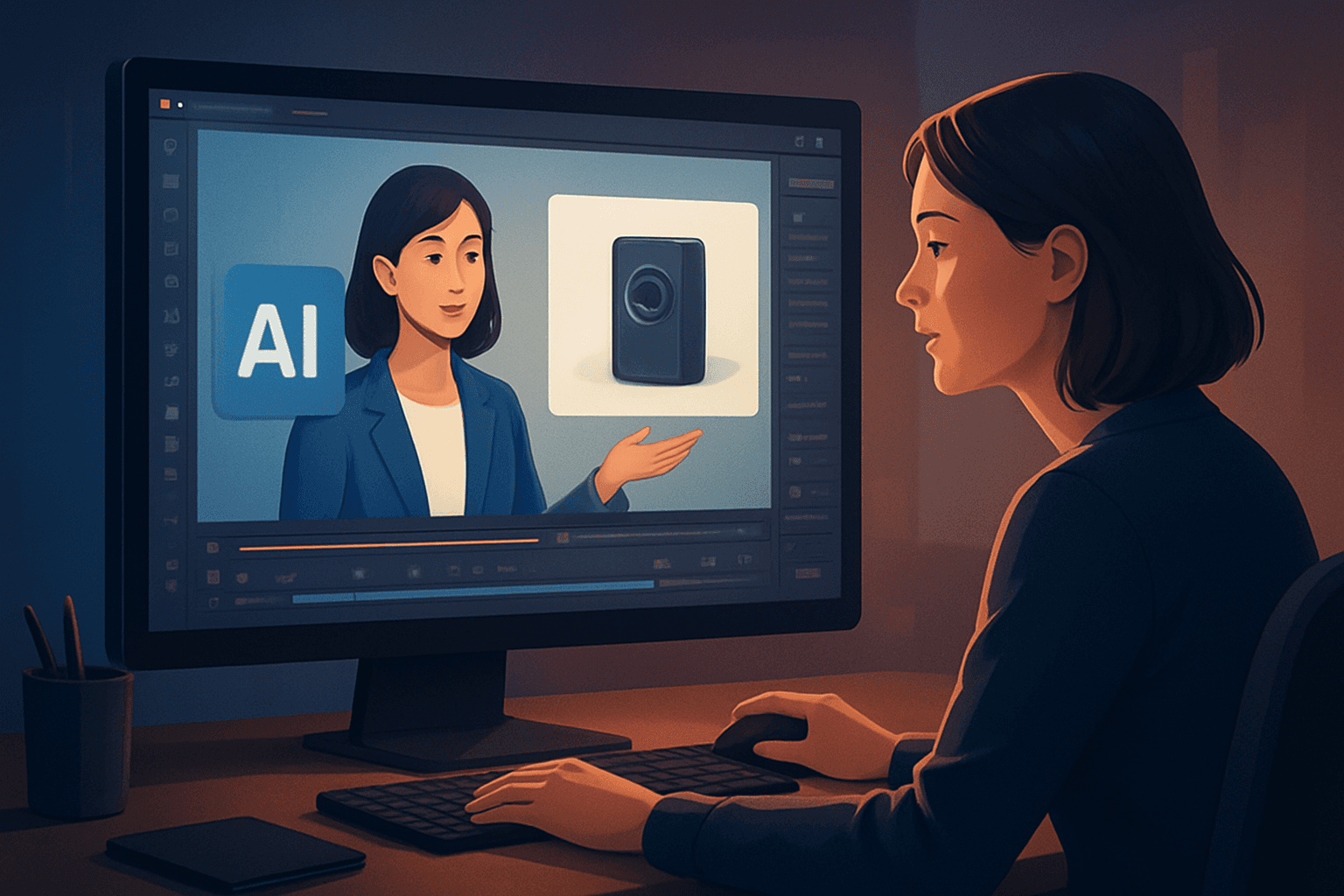 Hero image for AI Avatar Ads for Product Demos