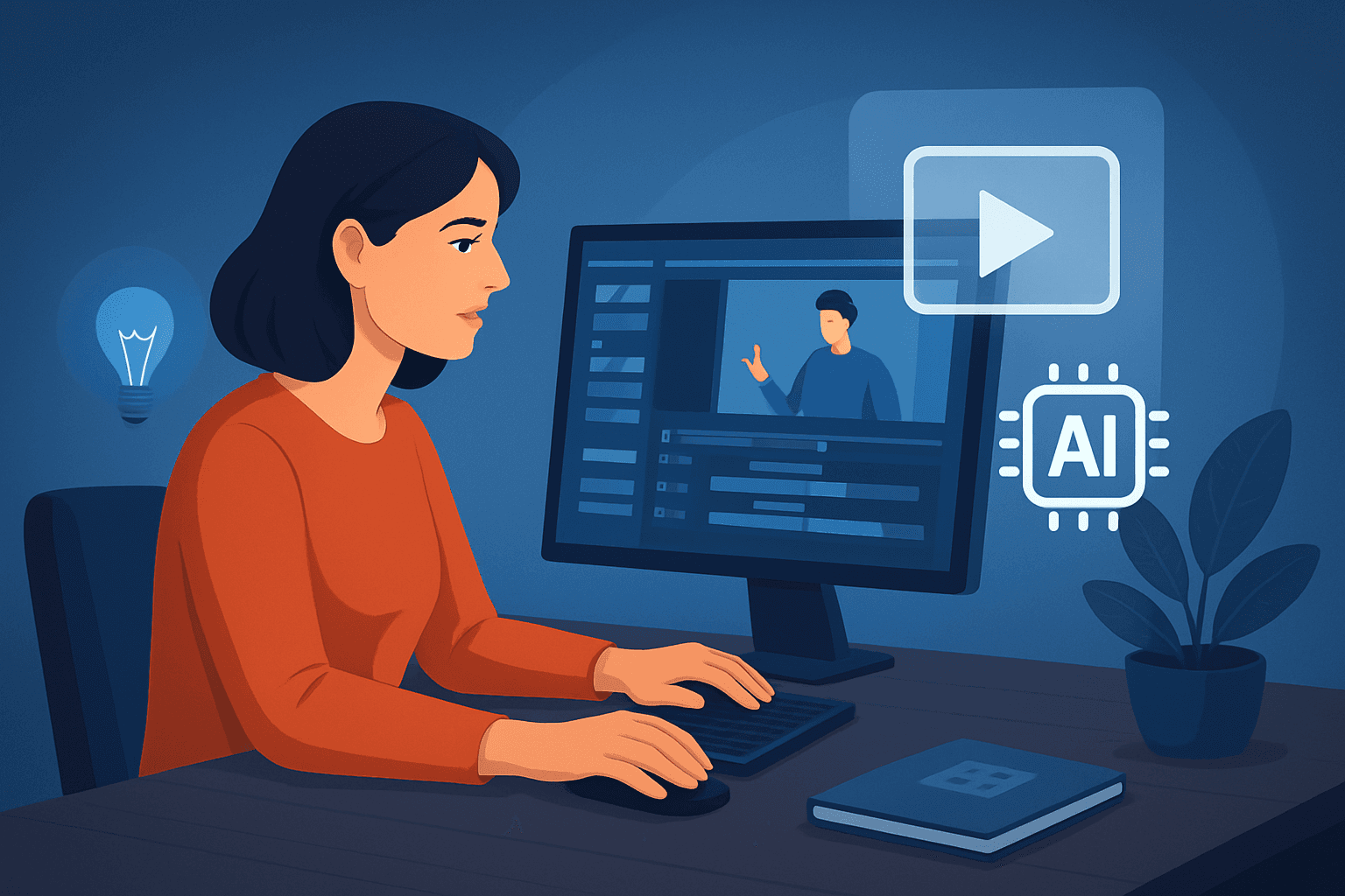 Hero image for AI Video Editor for Educator Workflow
