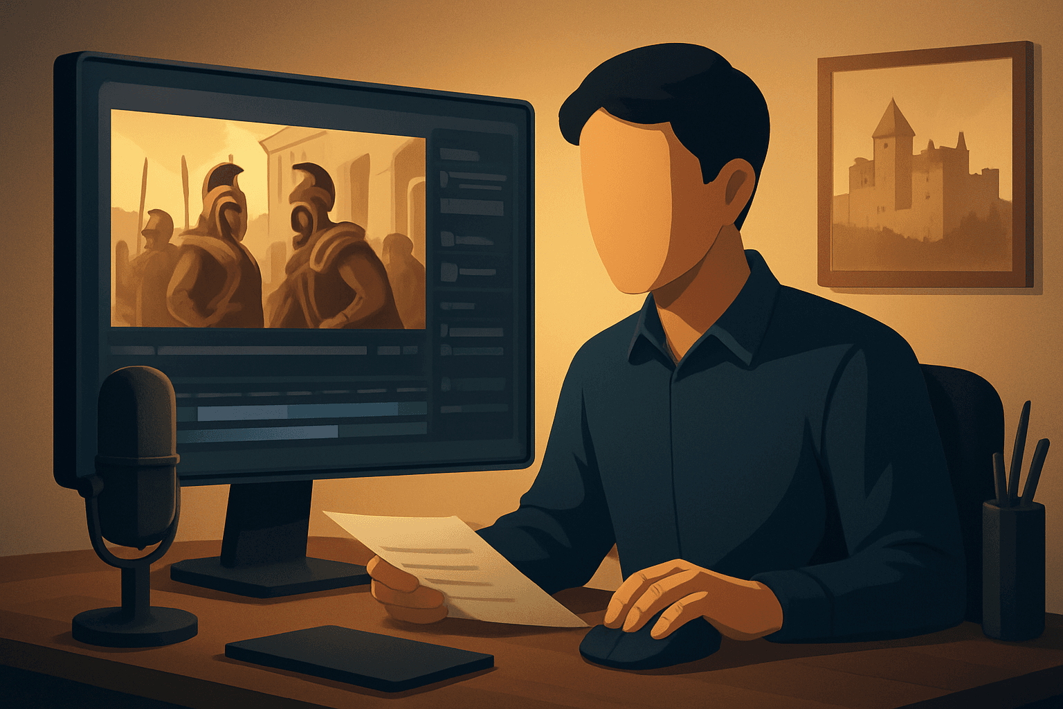 Hero image for Best Faceless YouTube Niches for History