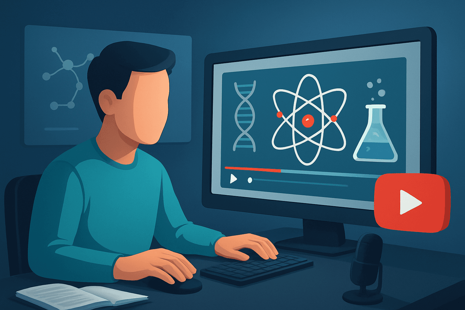 Hero image for Best Faceless YouTube Niches for Science