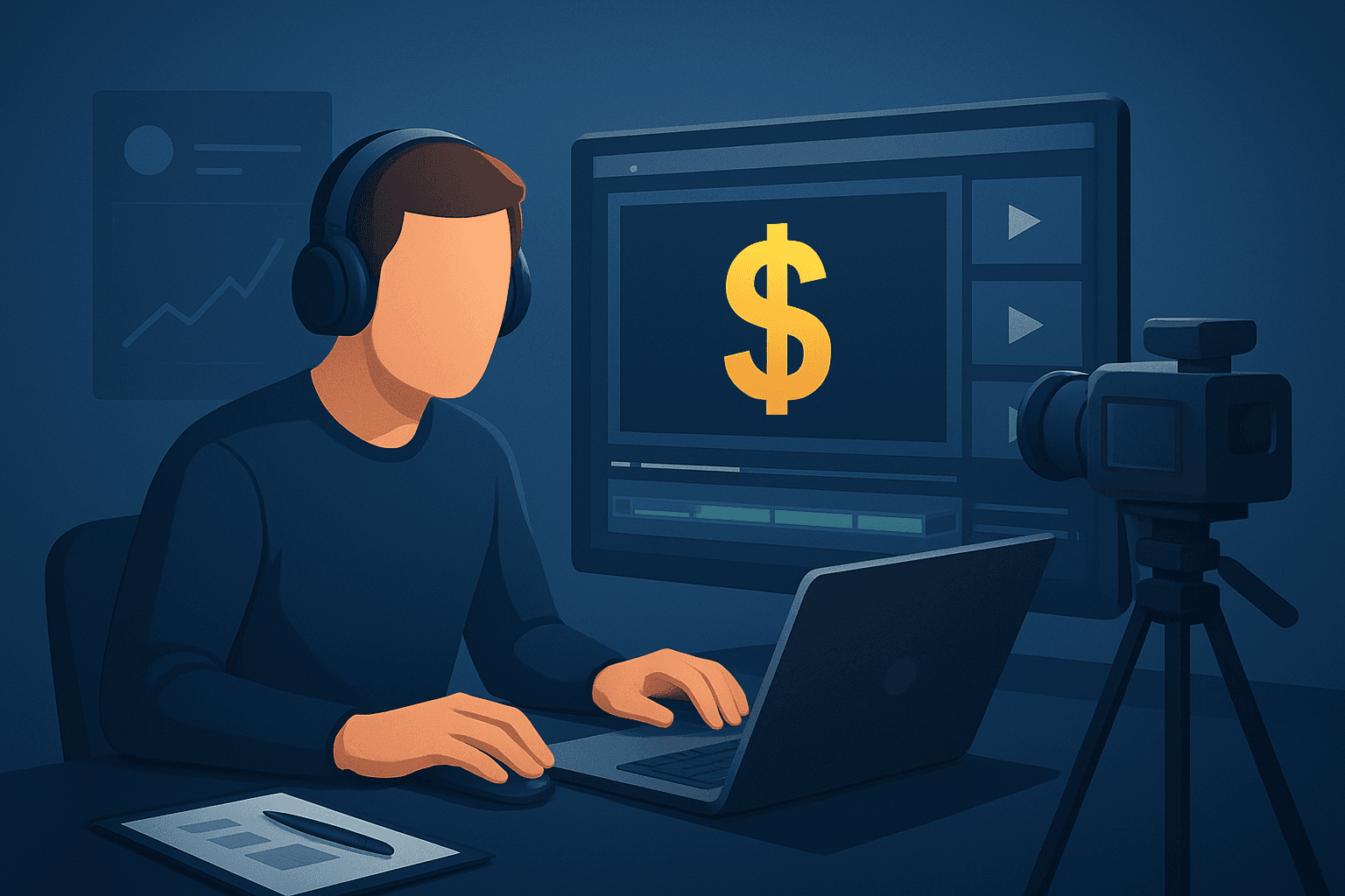 Hero image for Faceless YouTube for Finance Brands