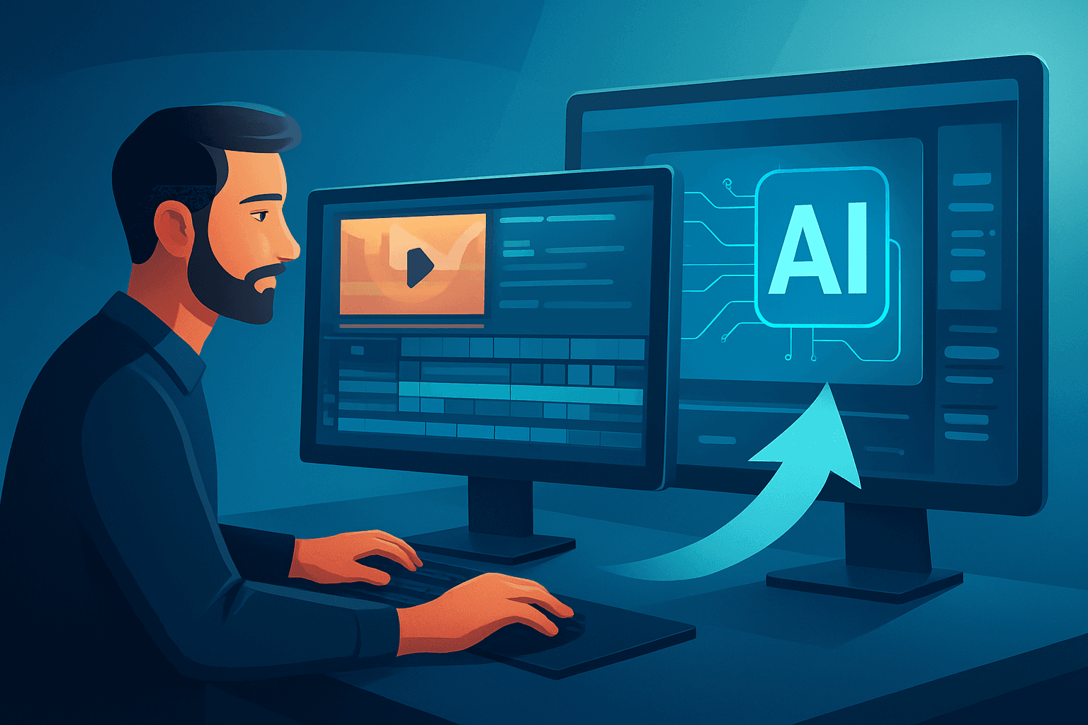 Hero image for How to Move From Manual Editing to AI