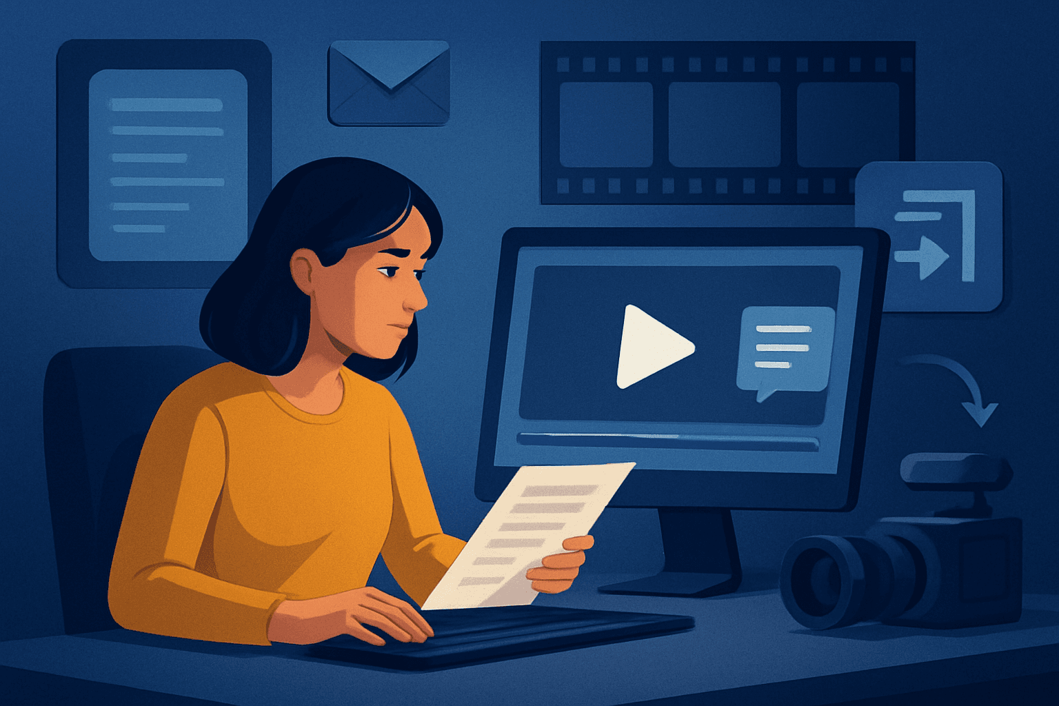 Hero image for Text to Video for Newsletter to Video Workflow