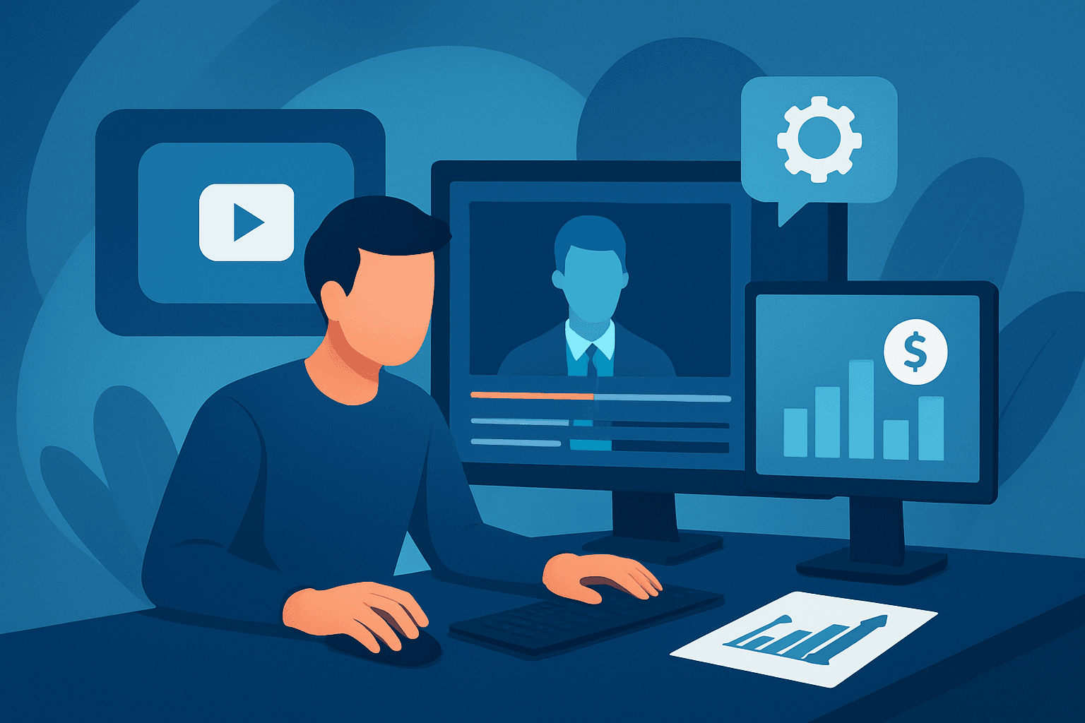 Hero image for YouTube Automation for Finance Brands