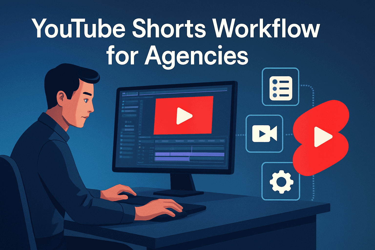 Hero image for YouTube Shorts Workflow for Agencies