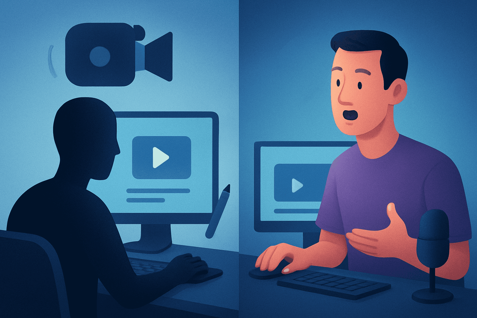 Hero image for Faceless YouTube vs Talking Head Channels