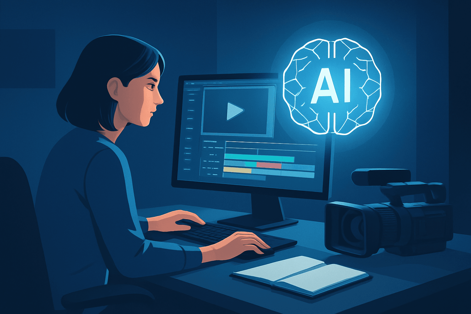 Hero image for AI Video Editing Workflow for Agencies