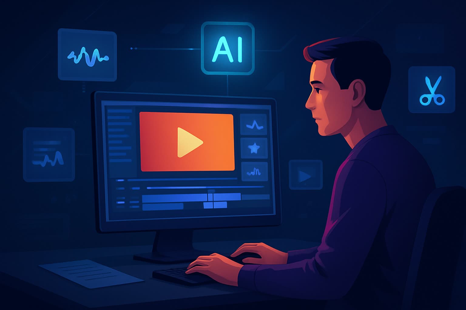 Hero image for AI Video Editing Workflow for Creators