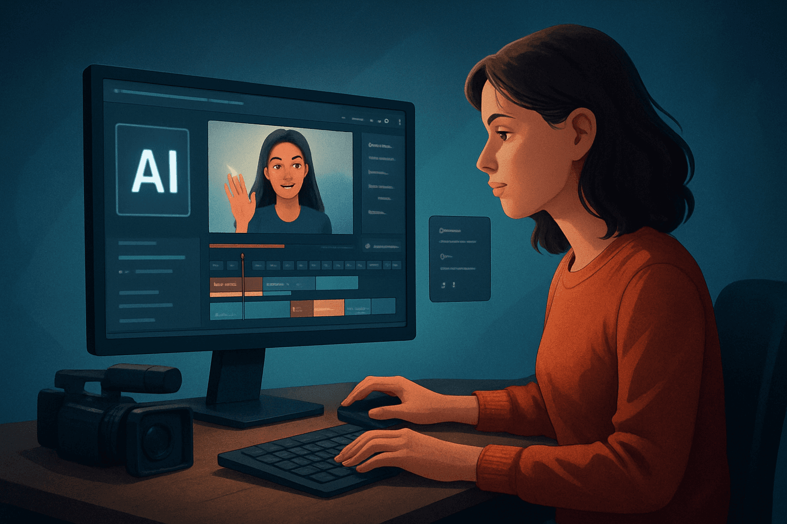 Hero image for AI Video Editor for Instagram Creators
