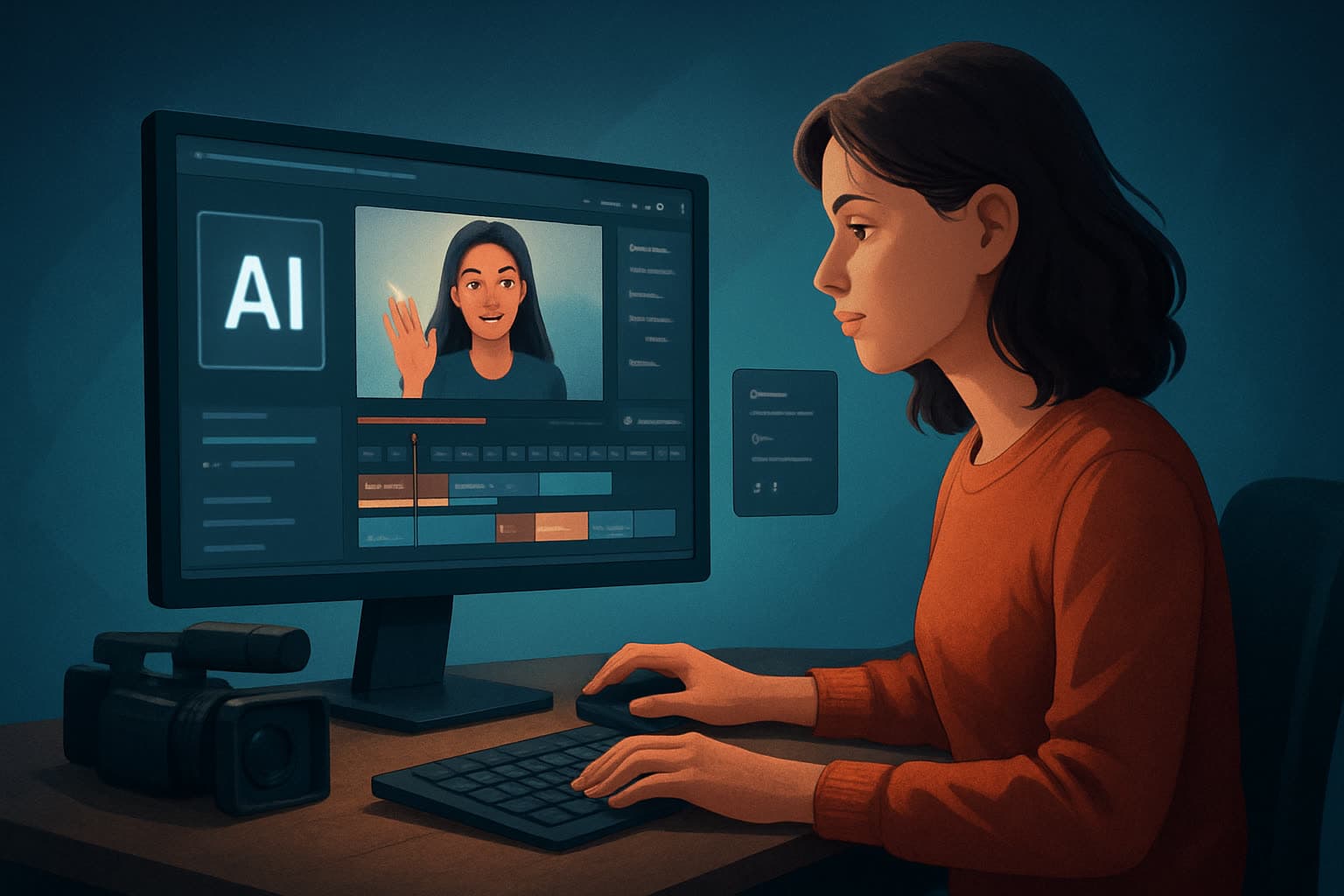 Hero image for AI Video Editor for Instagram Creators