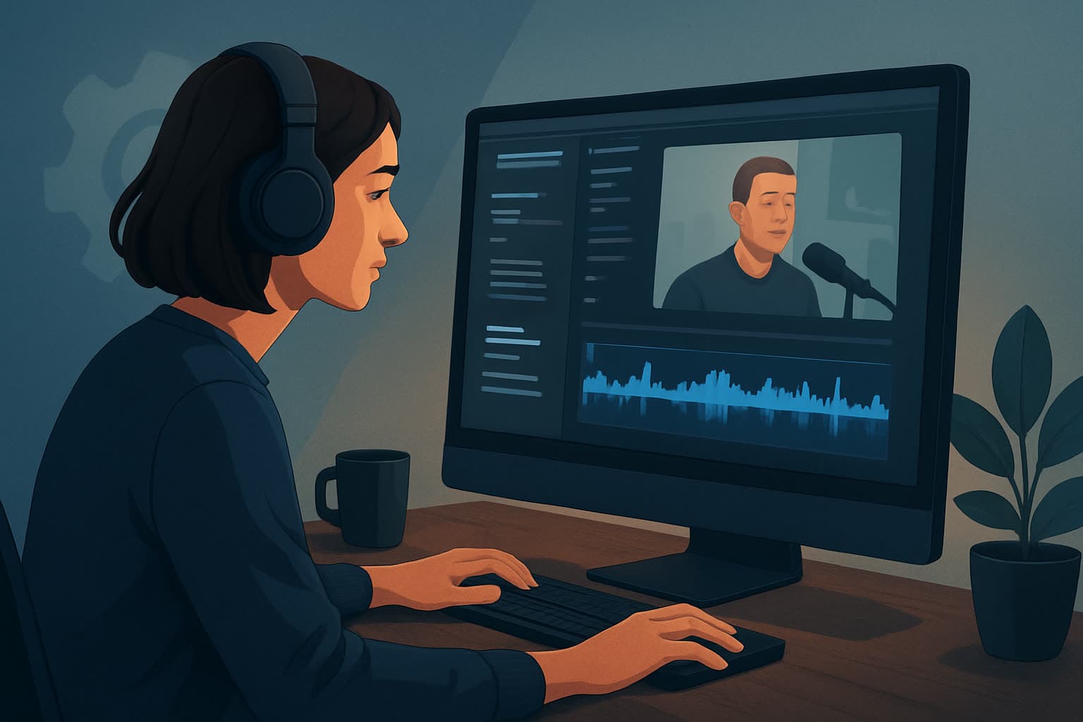 Hero image for AI Video Editor for Podcast Clips
