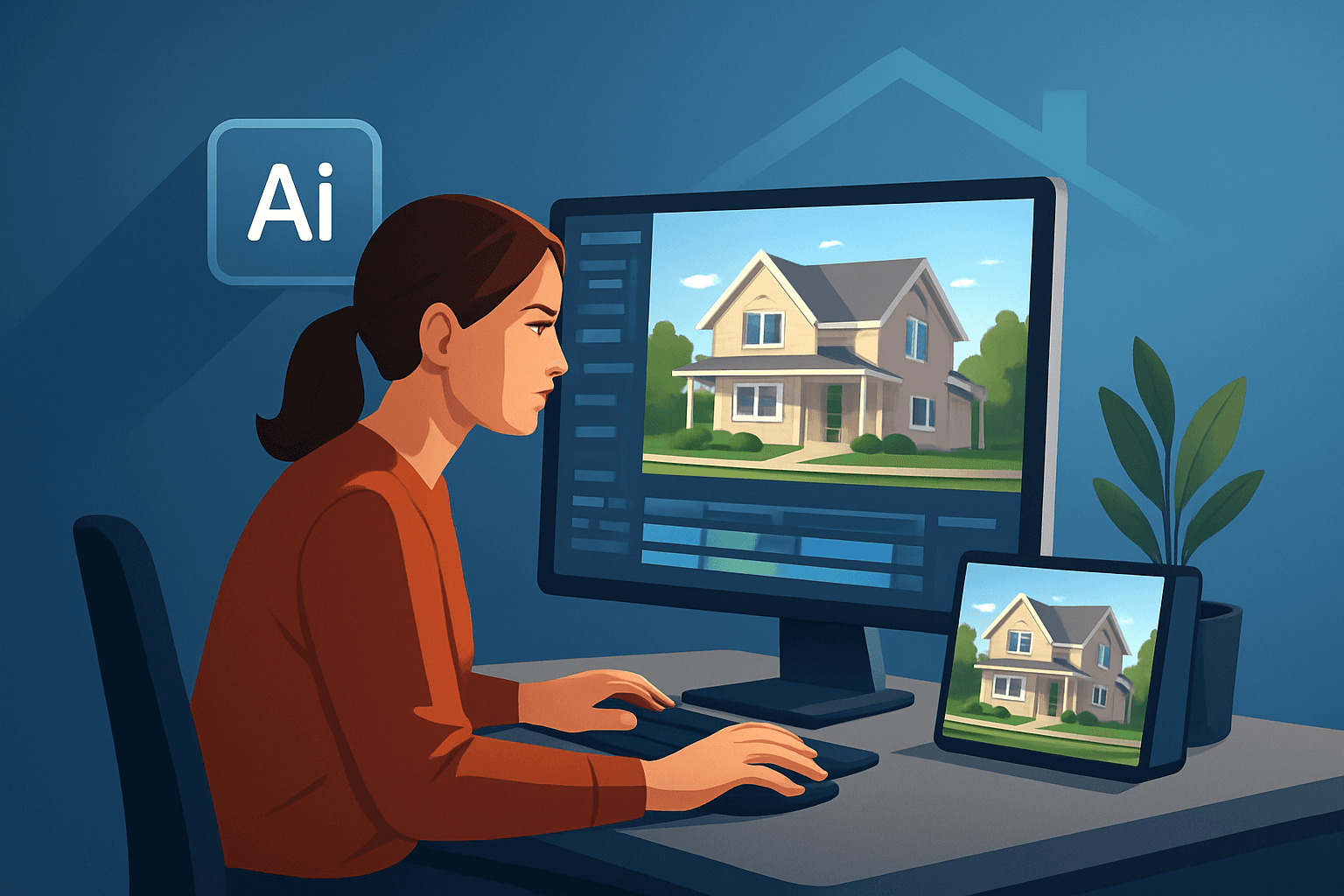 Hero image for AI Video Editor for Real Estate