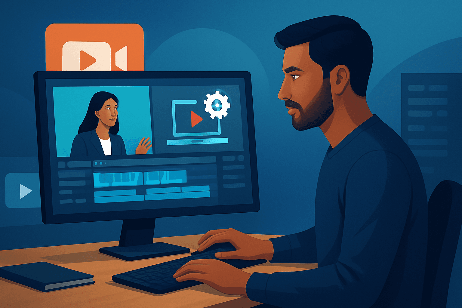 Hero image for AI Video Editor for SaaS Marketing