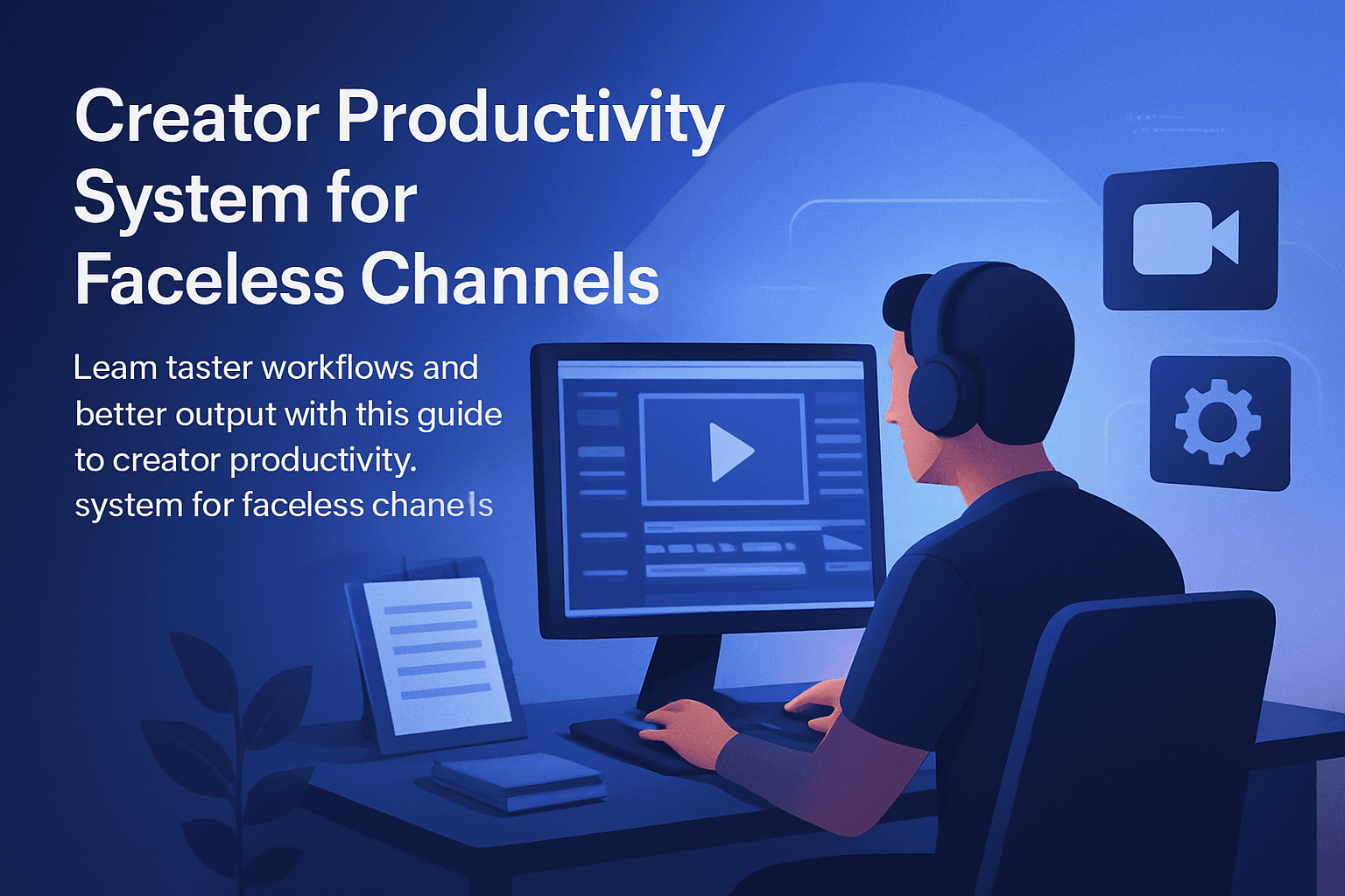 Hero image for Creator Productivity System for Faceless Channels