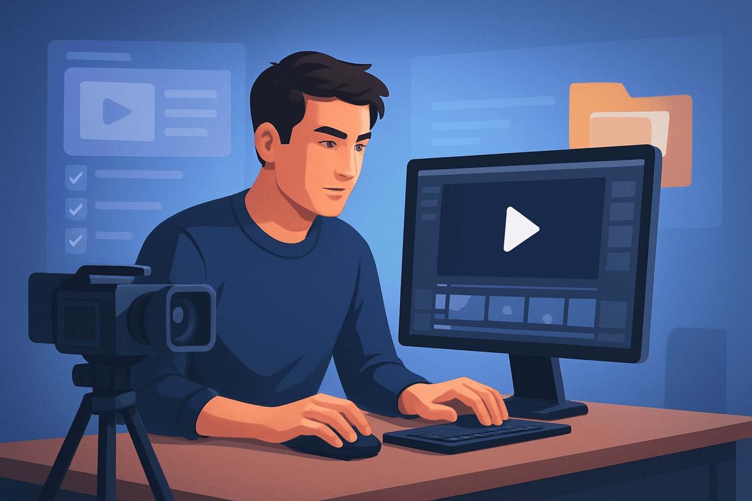 Hero image for How to Make 100 Videos a Month as a Solo Creator