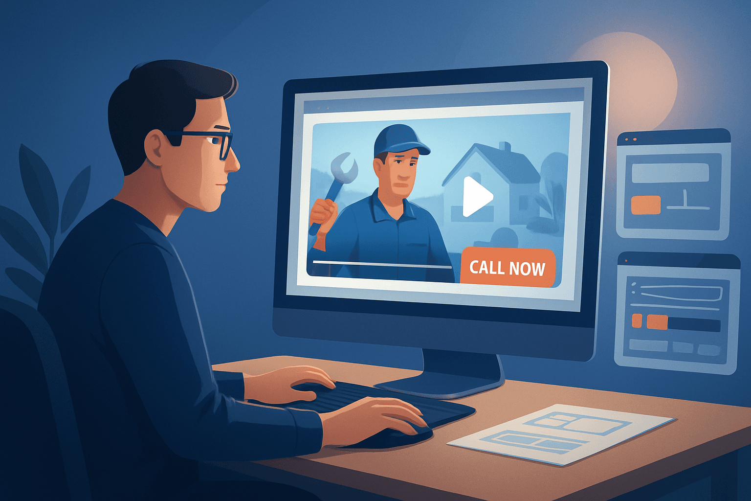 Hero image for Video Ad Generator for Local Services