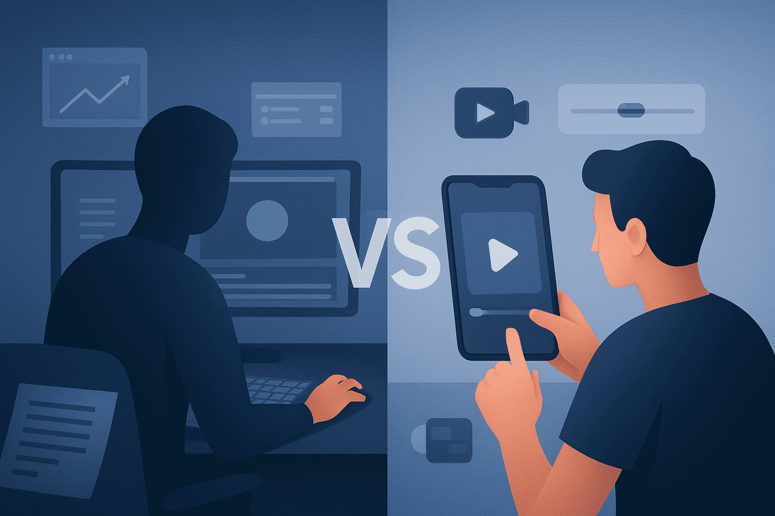 Hero image for Faceless YouTube vs Shorts Only Strategy