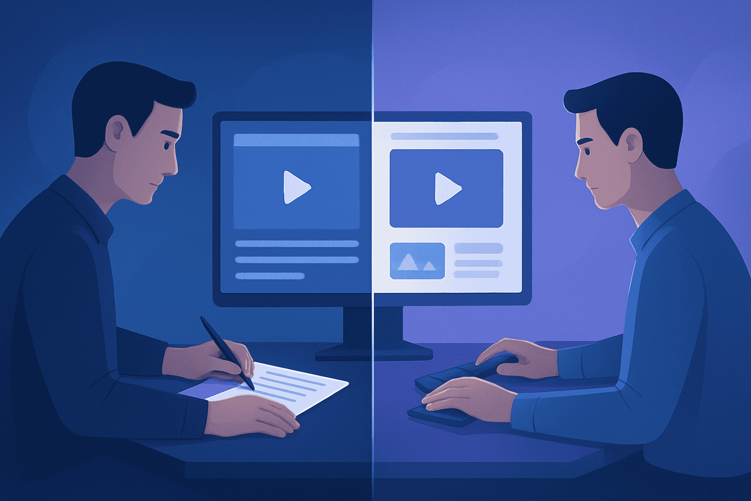 Hero image for Script to Video vs Templates