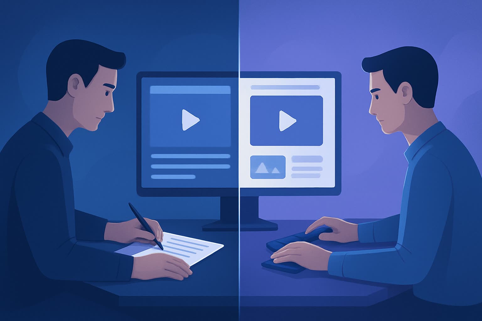 Hero image for Script to Video vs Templates