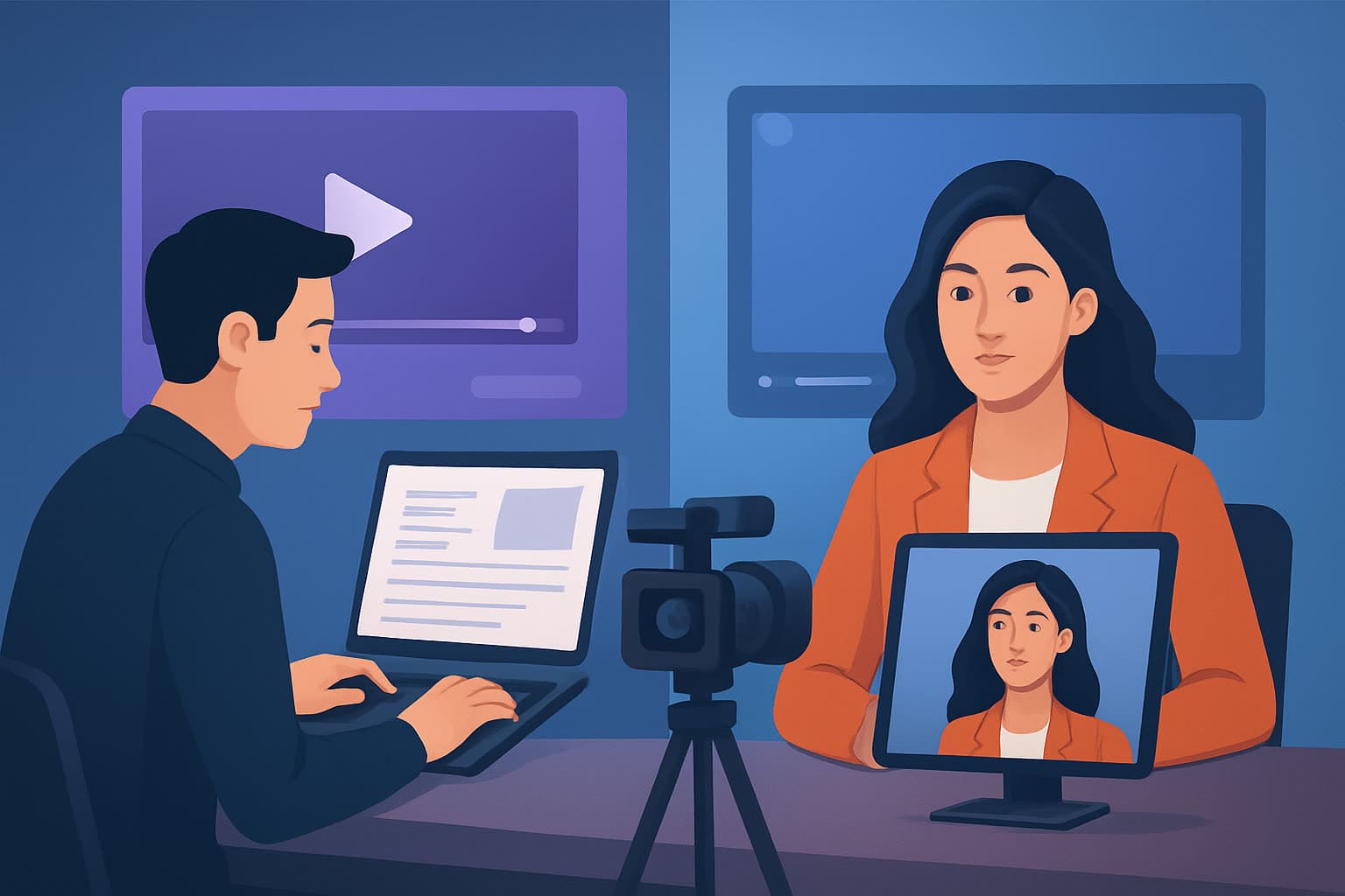 Hero image for Text to Video vs Talking Head Videos