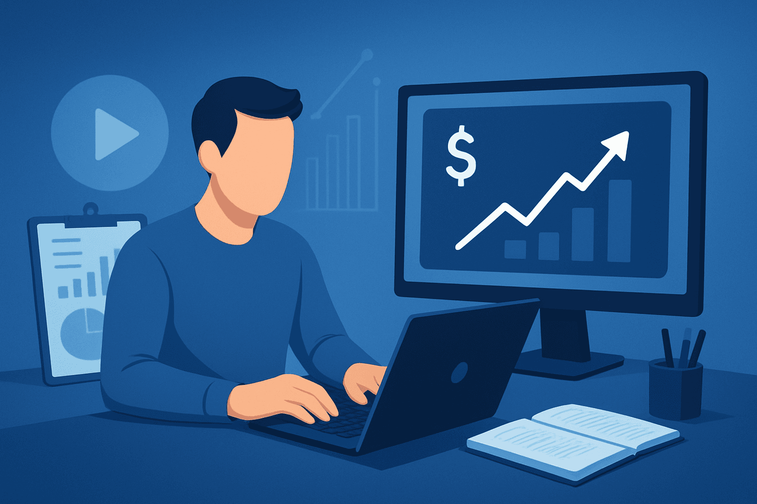 Hero image for Faceless YouTube Channel Ideas for Finance