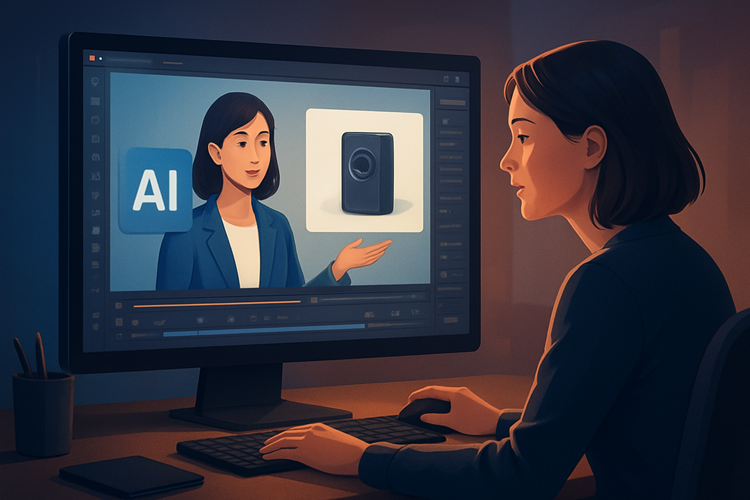 Hero image for AI Avatar Ads for Product Demos