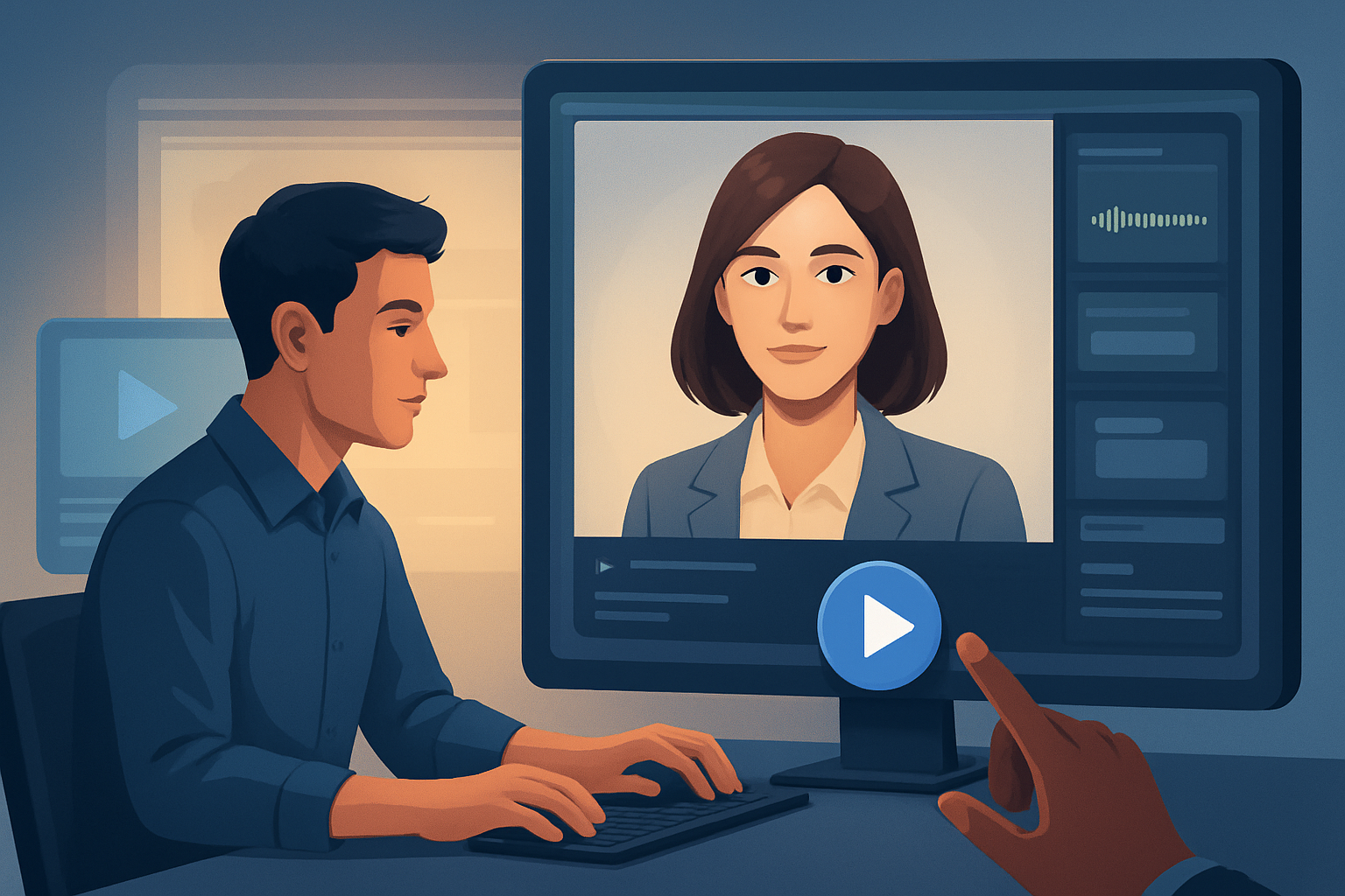 Hero image for AI Avatar Ads for Webinars