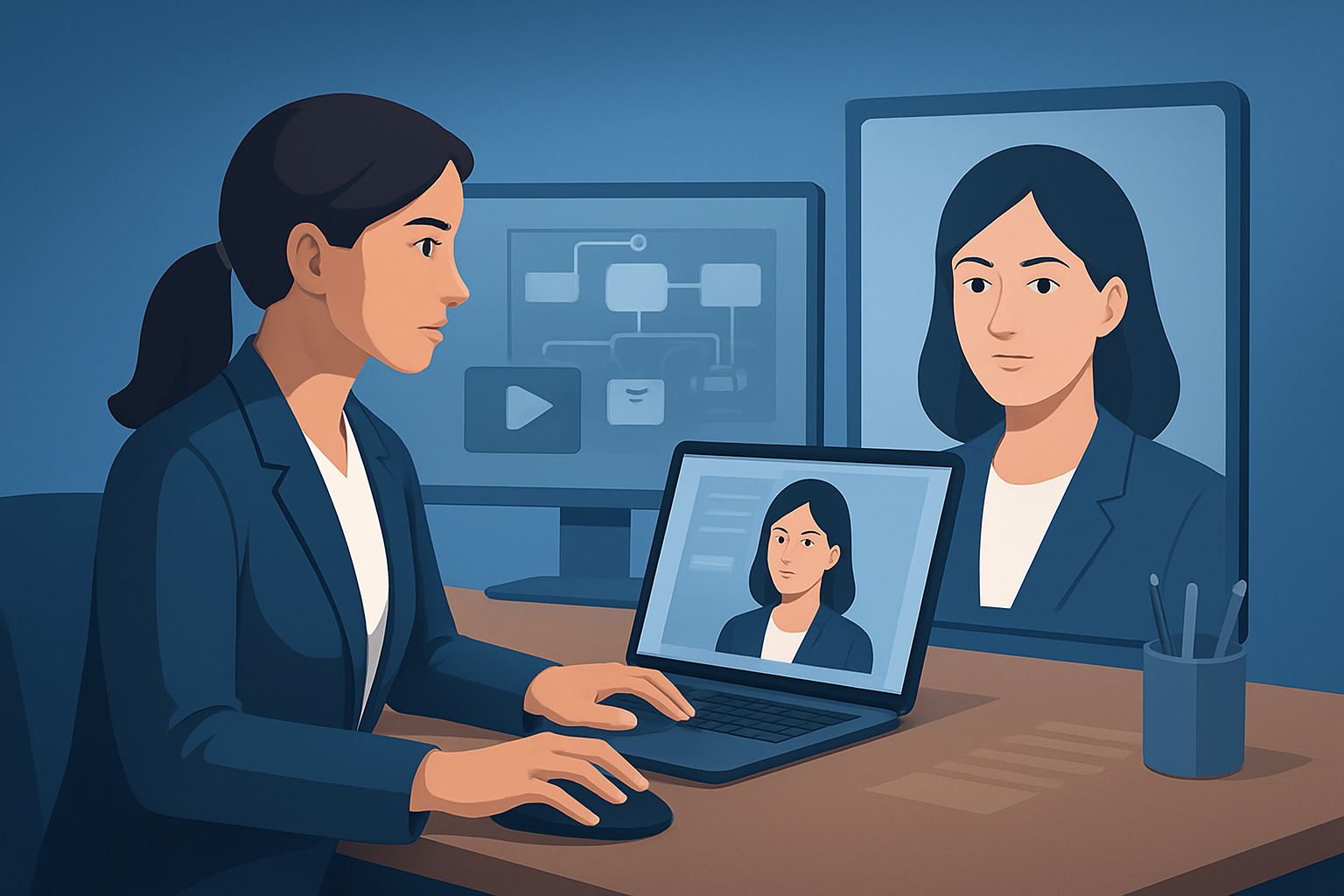 Hero image for Best AI Avatar Ad Workflows for B2B