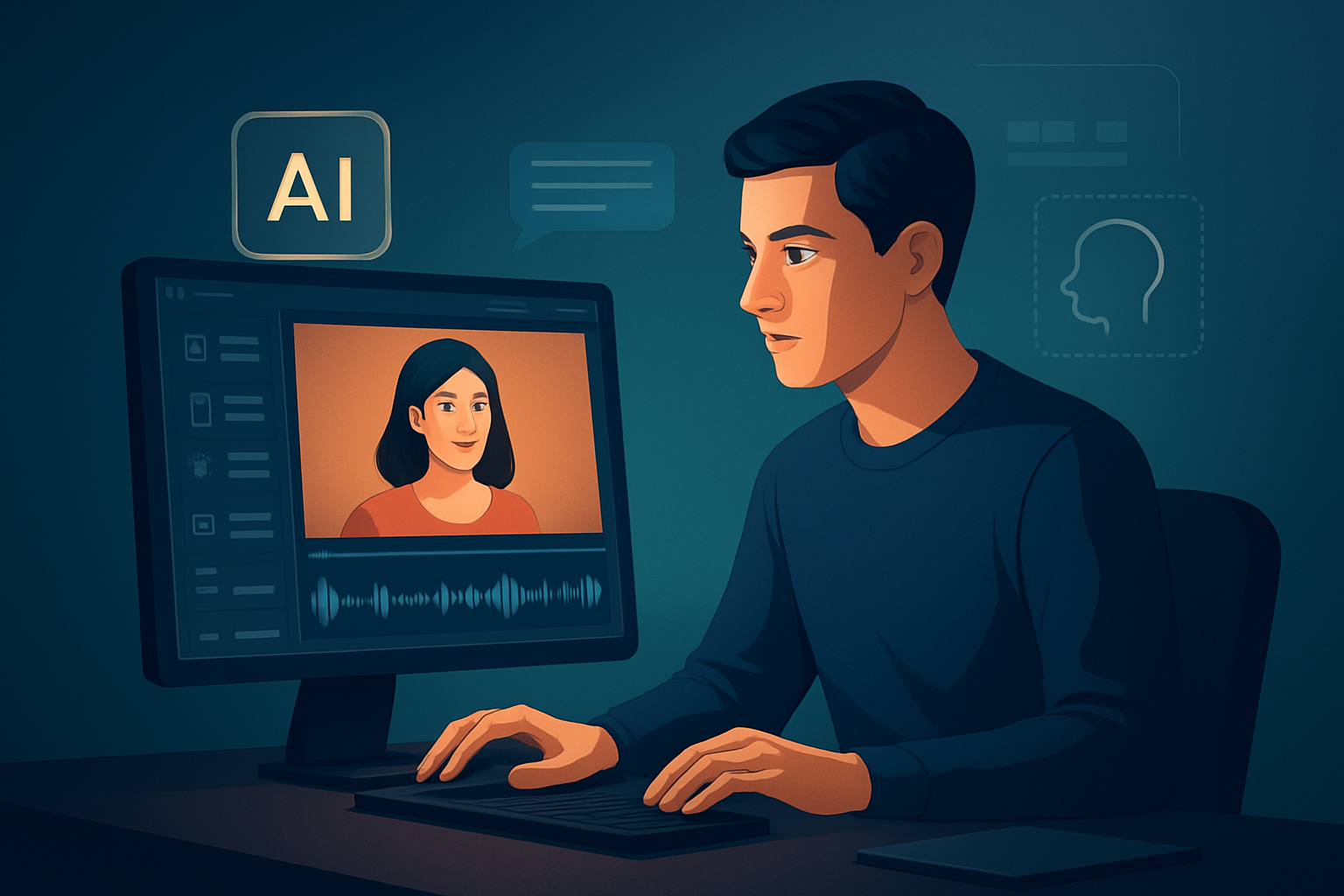 Hero image for Best AI Video Editor for Talking Head Videos