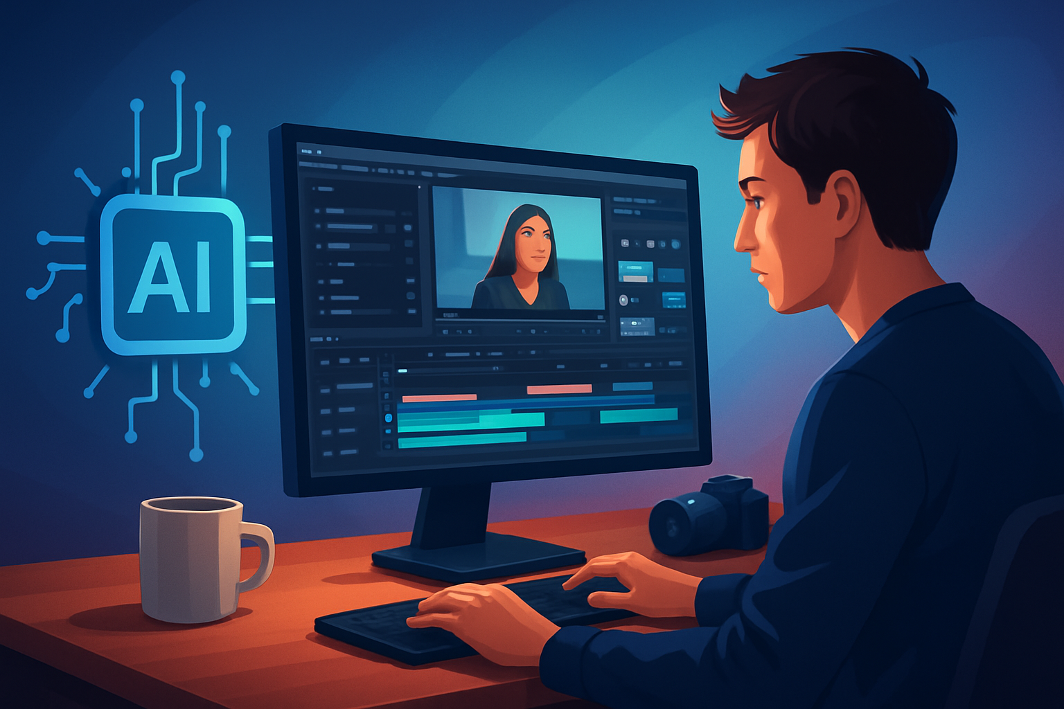 Hero image for Best Desktop AI Video Editor for Creators