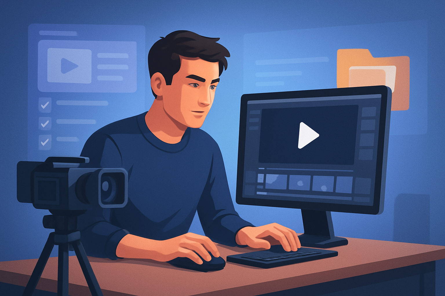 Hero image for How to Make 100 Videos a Month as a Solo Creator