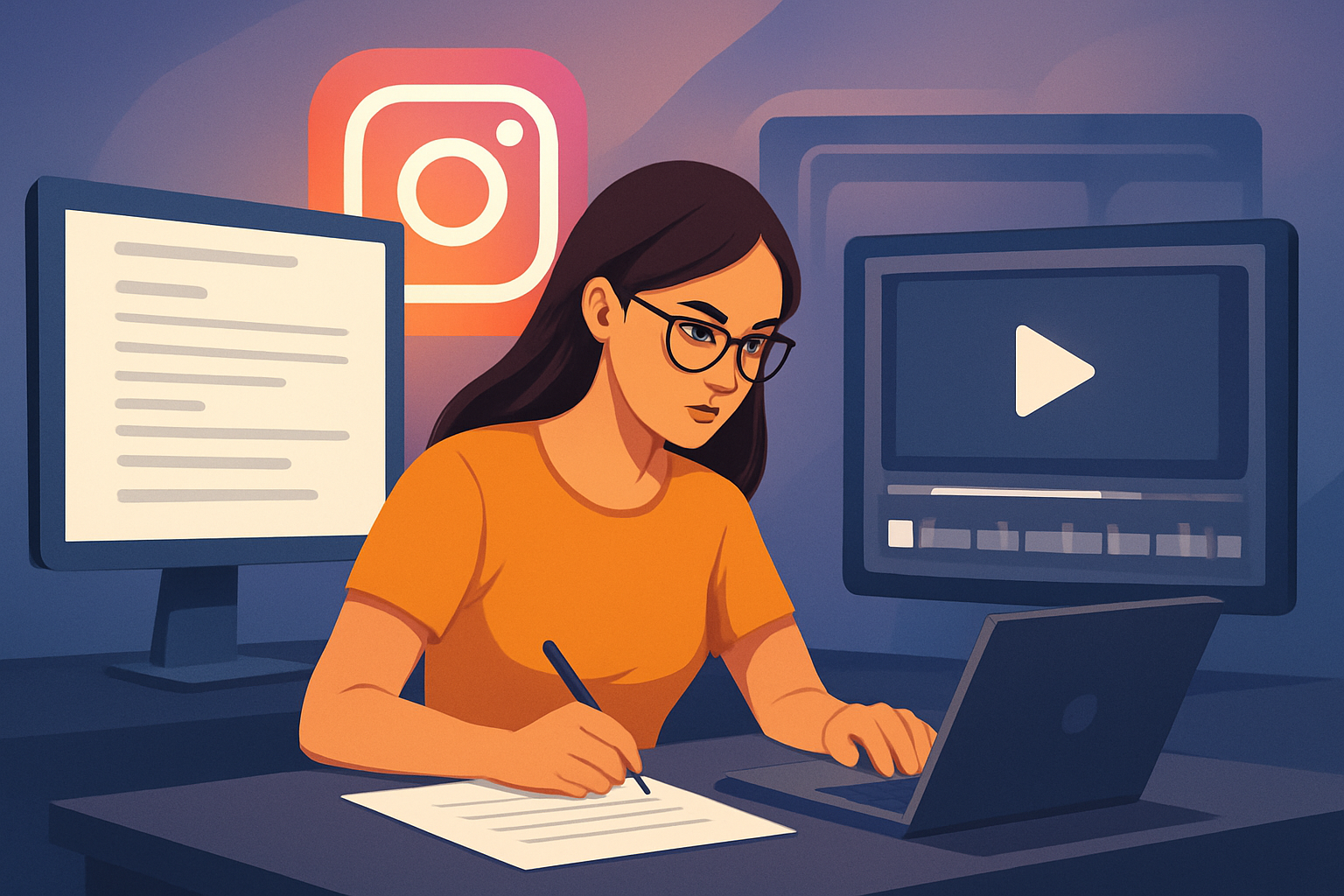 Hero image for Script to Video for Instagram Creators